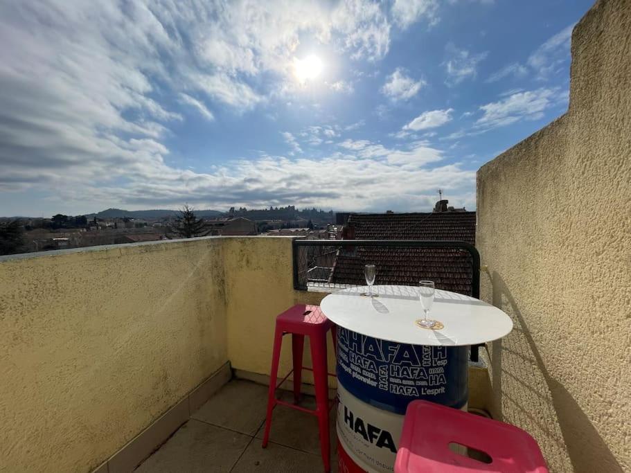 Duplex 70M2 - Vue Cite Medievale - Parking Gratuit Carcassonne Dış mekan fotoğraf